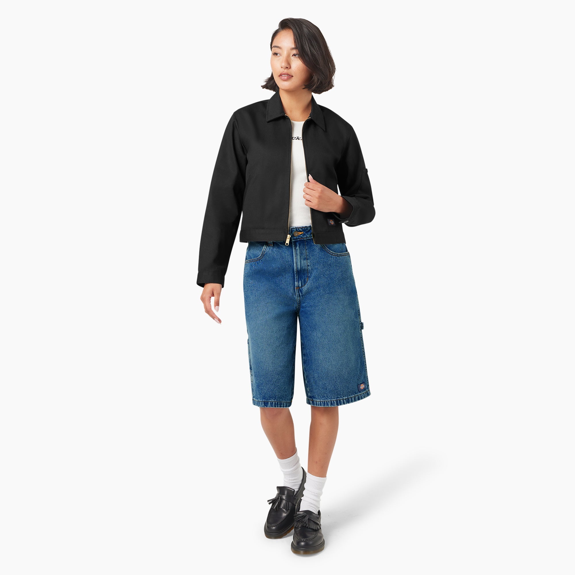 Women’s Unlined Cropped Eisenhower Jacket | Dickies