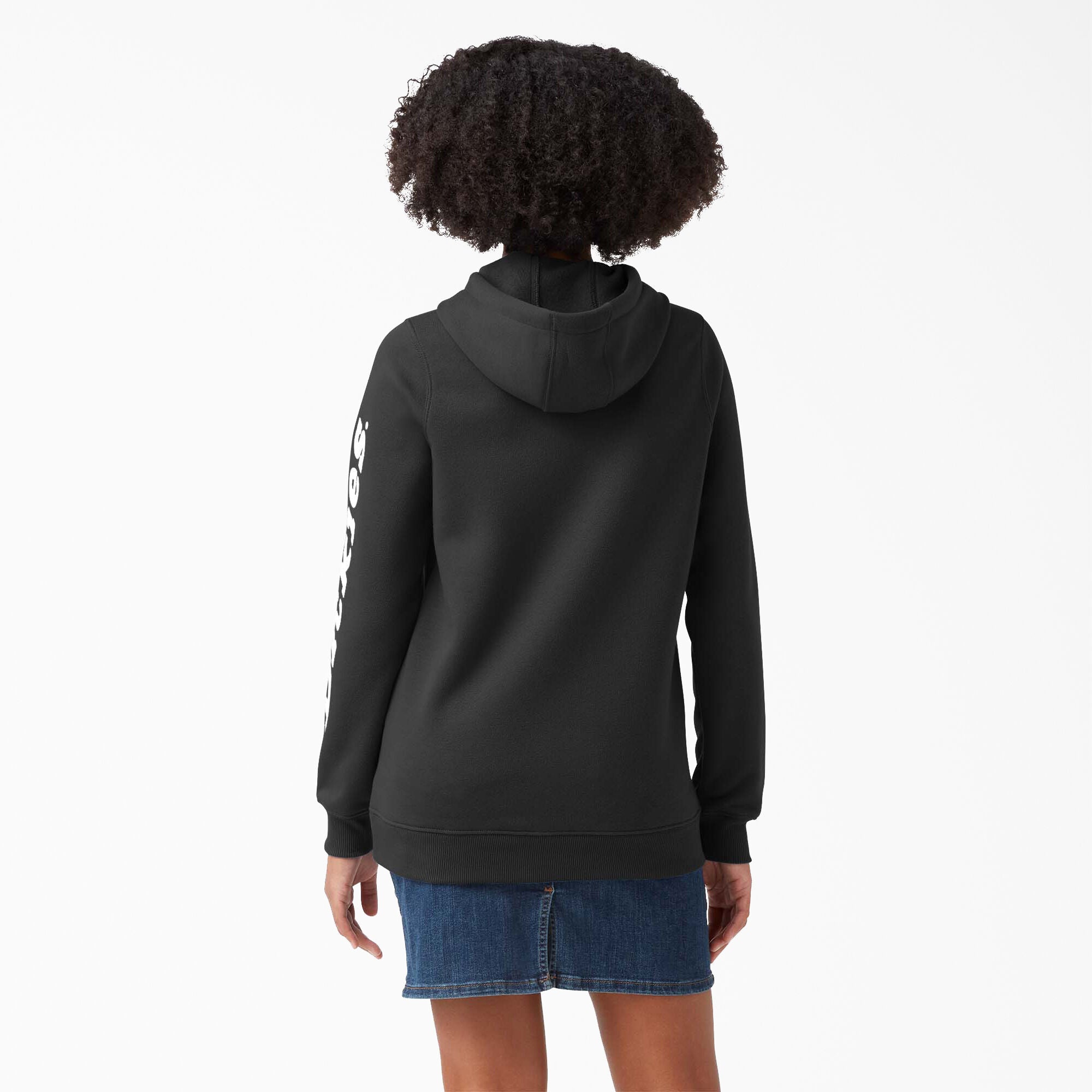 Women's Water Repellent Sleeve Logo Hoodie | Dickies