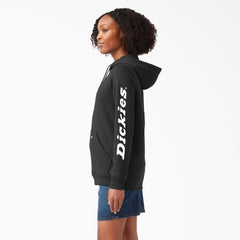 Women's Water Repellent Sleeve Logo Hoodie | Dickies