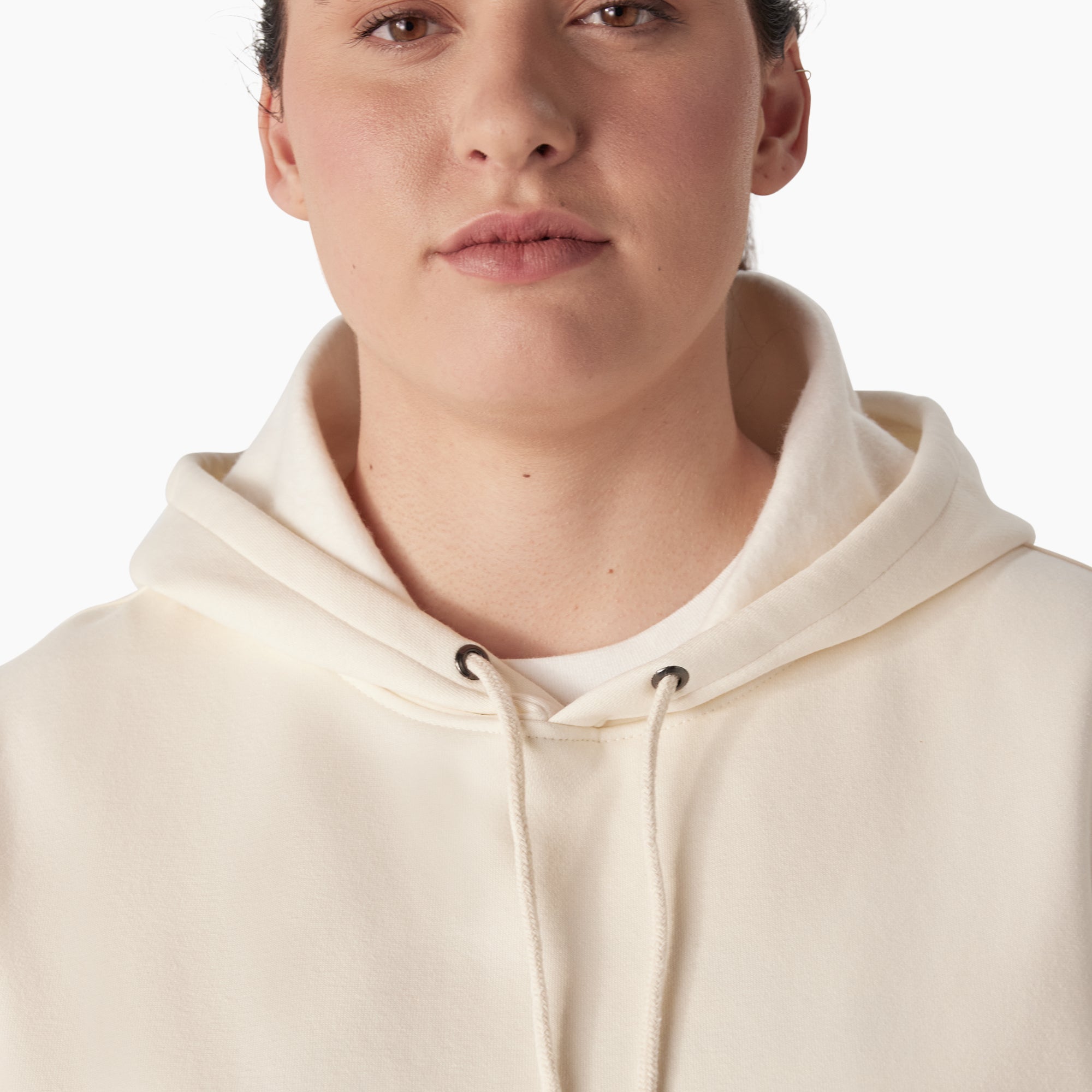 Women's Plus Water Repellent Sleeve Logo Hoodie | Dickies