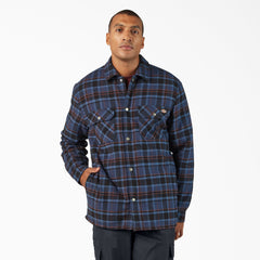 Water Repellent Fleece-Lined Flannel Shirt Jacket | Dickies