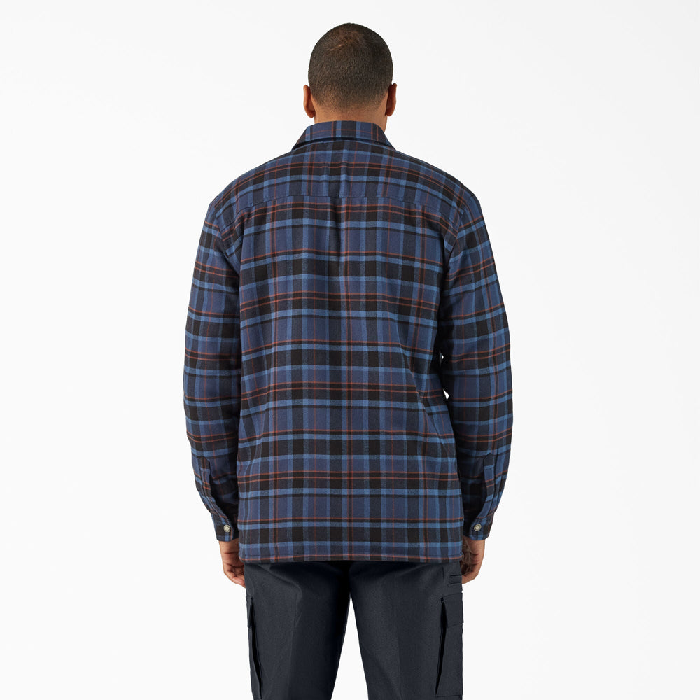 Water Repellent Fleece-Lined Flannel Shirt Jacket | Dickies