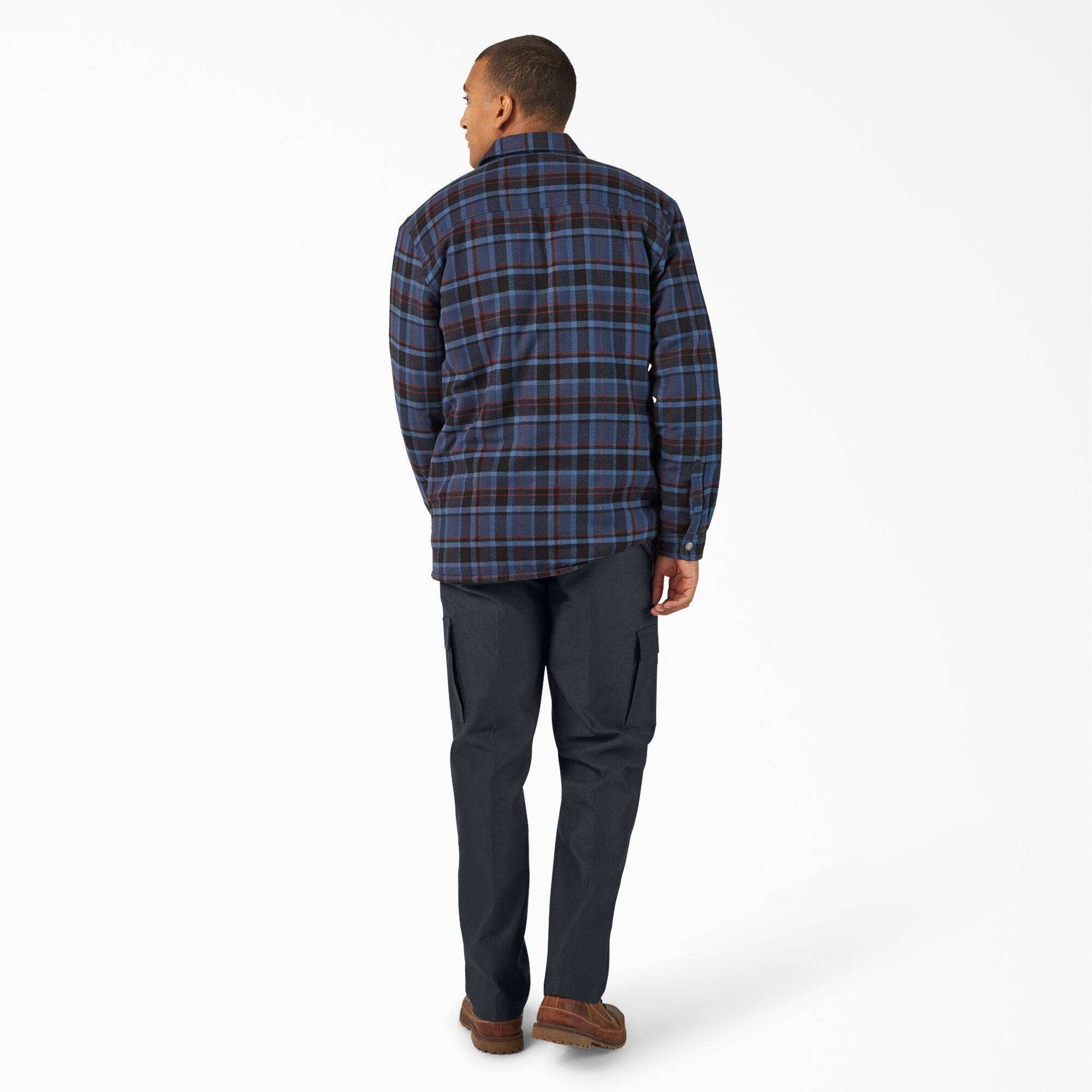 Water Repellent Fleece-Lined Flannel Shirt Jacket | Dickies