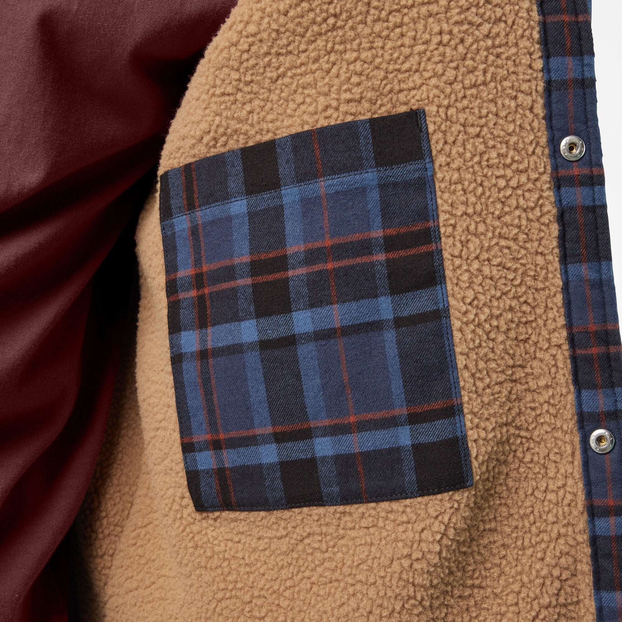 Water Repellent Fleece-Lined Flannel Shirt Jacket | Dickies