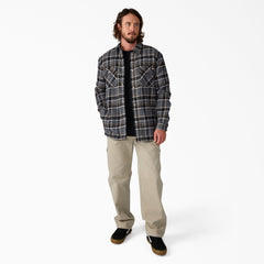 Water Repellent Fleece-Lined Flannel Shirt Jacket | Dickies