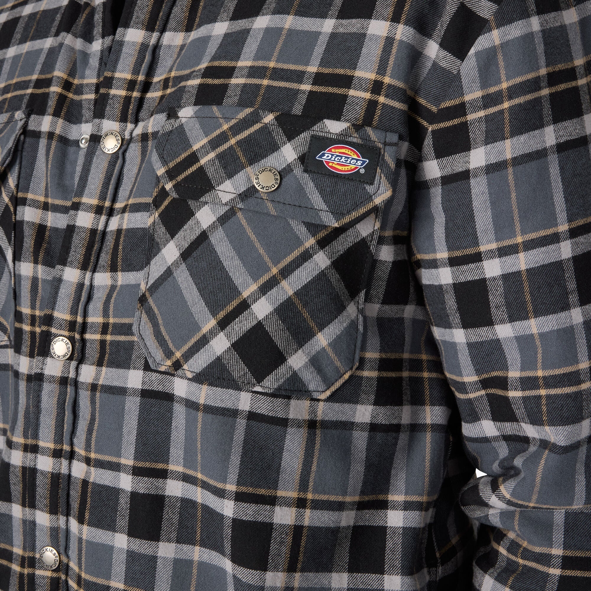 Water Repellent Fleece-Lined Flannel Shirt Jacket | Dickies
