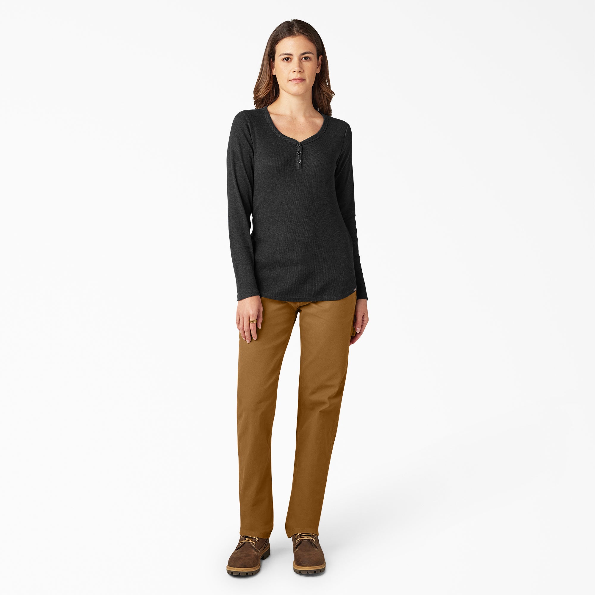 Women's Henley Long Sleeve Shirt | Dickies