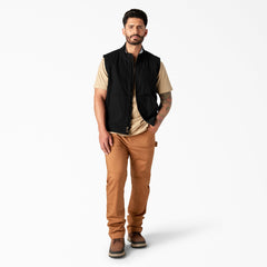 Duck Canvas High Pile Fleece Lined Vest | Dickies