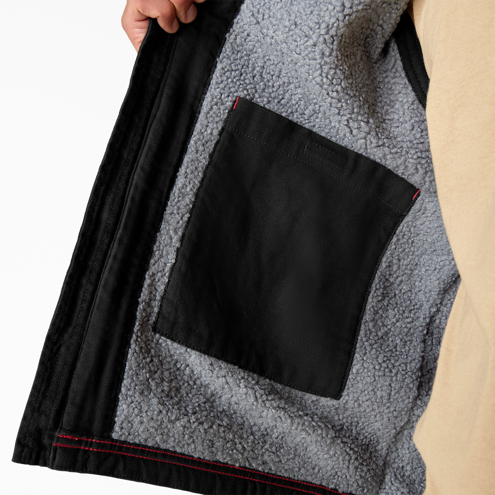 Duck Canvas High Pile Fleece Lined Vest | Dickies