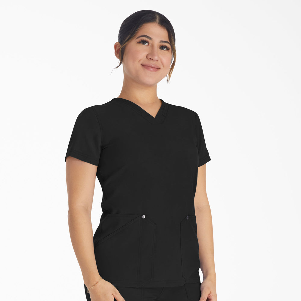 Women's EDS NXT V-Neck Scrub Top | Dickies