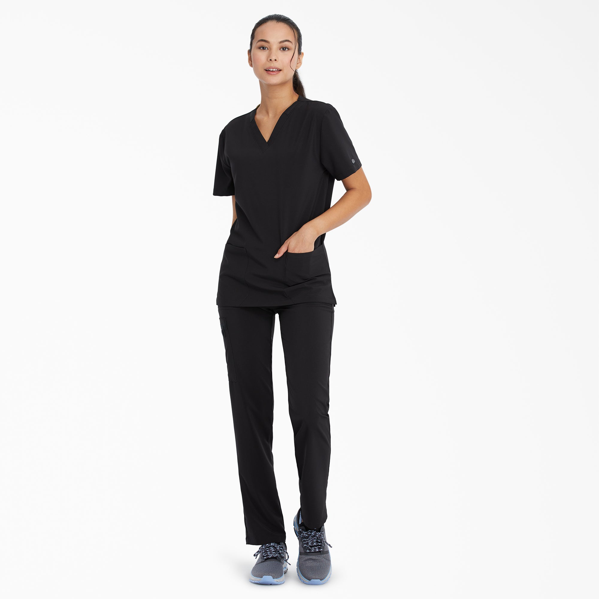 Unisex EDS Essentials V-Neck Scrub Top | Dickies
