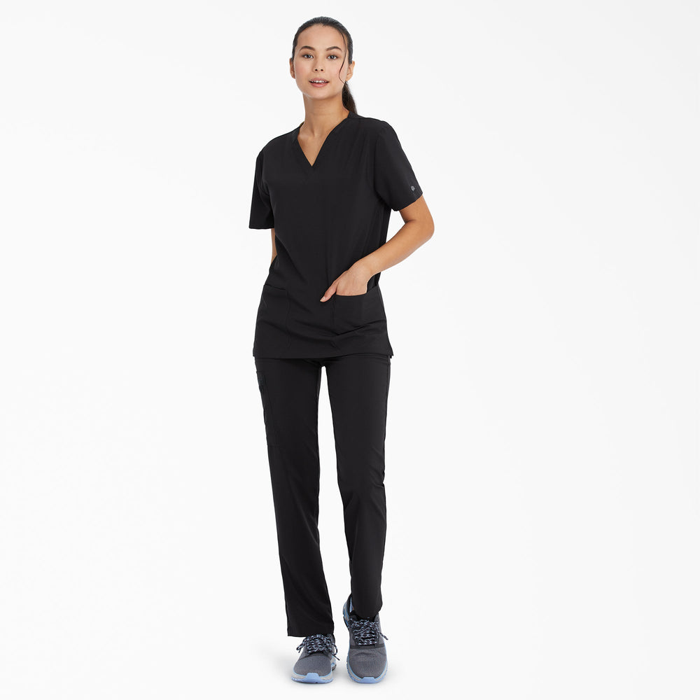 Unisex EDS Essentials V-Neck Scrub Top | Dickies