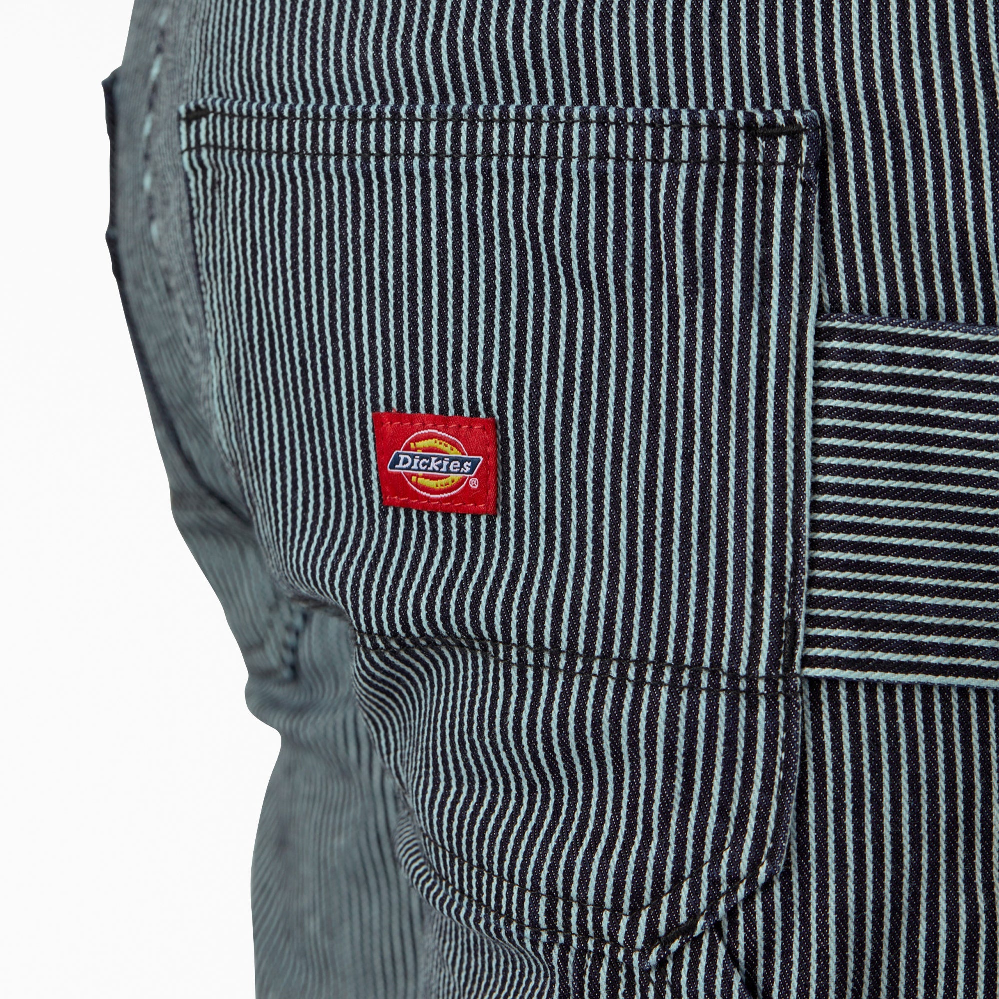 Women's FLEX Relaxed Fit Hickory Stripe Carpenter Pants | Dickies