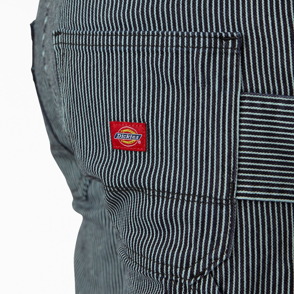 Women's FLEX Relaxed Fit Hickory Stripe Carpenter Pants | Dickies
