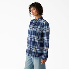 Women's Plaid Flannel Long Sleeve Shirt | Dickies
