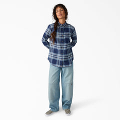 Women's Plaid Flannel Long Sleeve Shirt | Dickies