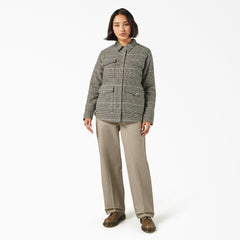Women’s Fleece Lined Flannel Chore Coat | Dickies