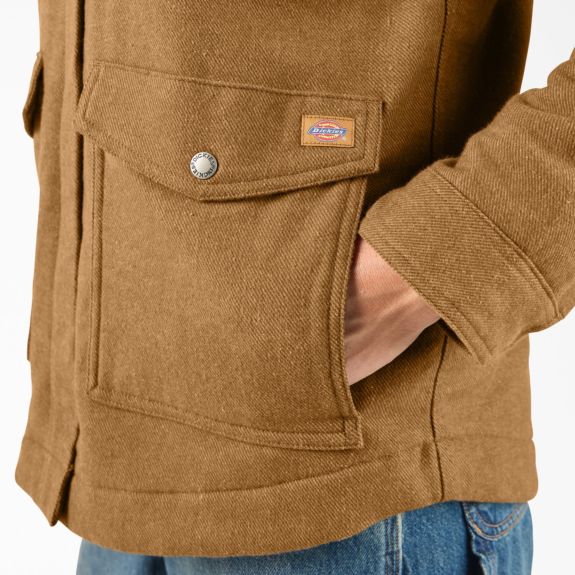Women’s Fleece Lined Flannel Chore Coat | Dickies