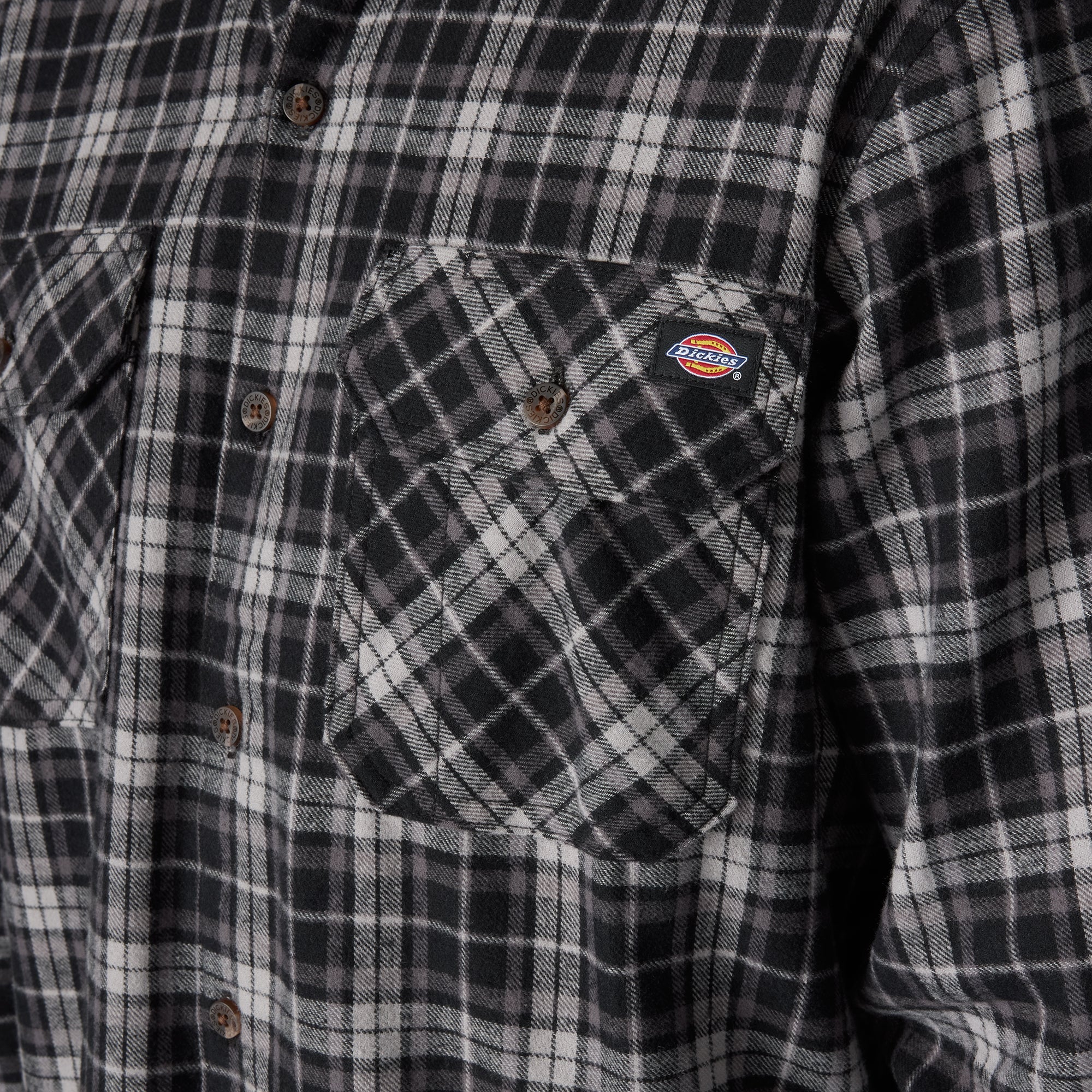 Long Sleeve Flannel Work Shirt | Dickies