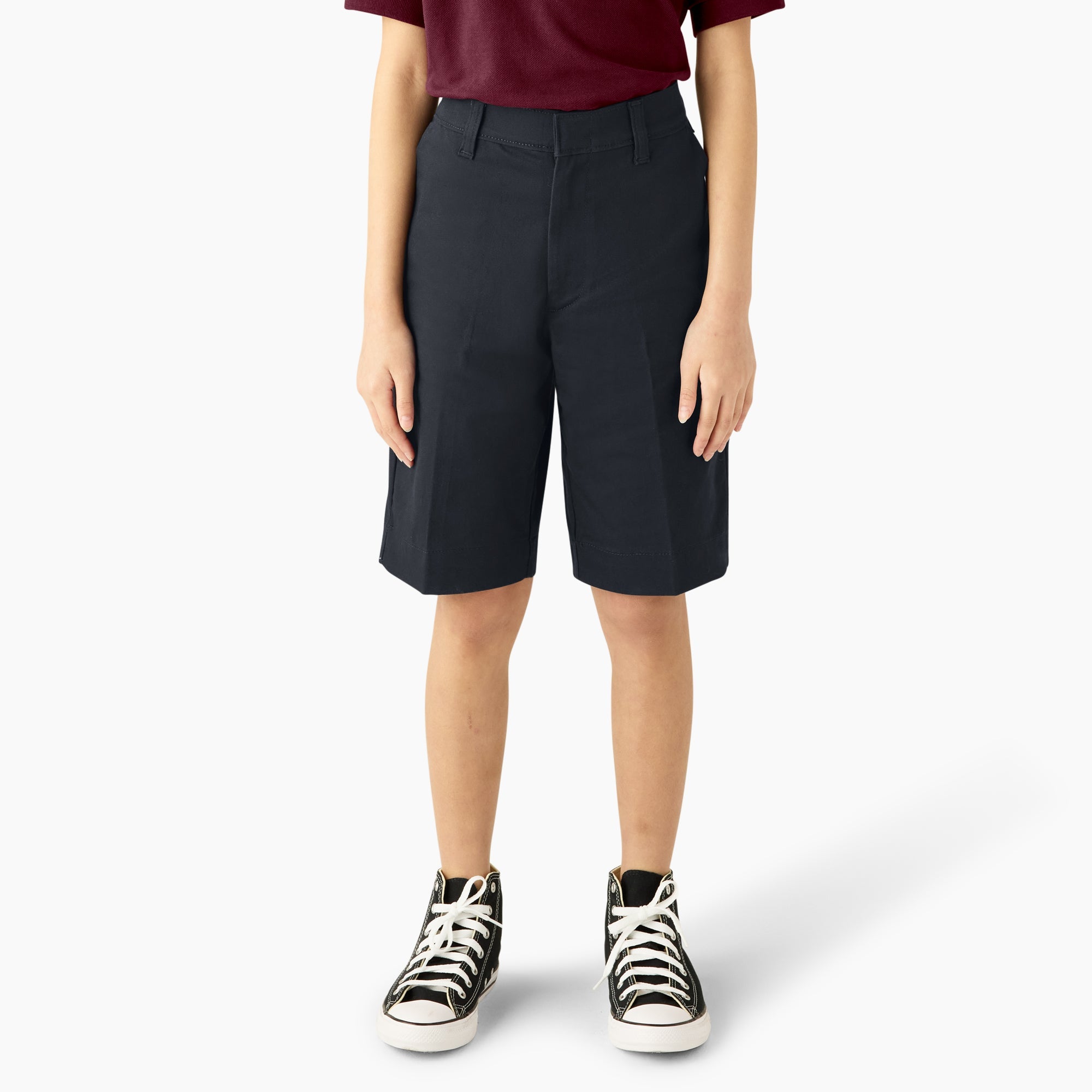 Girls' Classic Fit Bermuda Shorts, 4-20 | Dickies