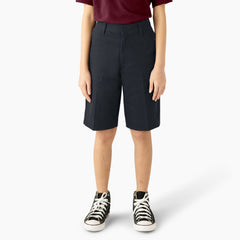 Girls' Classic Fit Bermuda Shorts, 4-20 | Dickies
