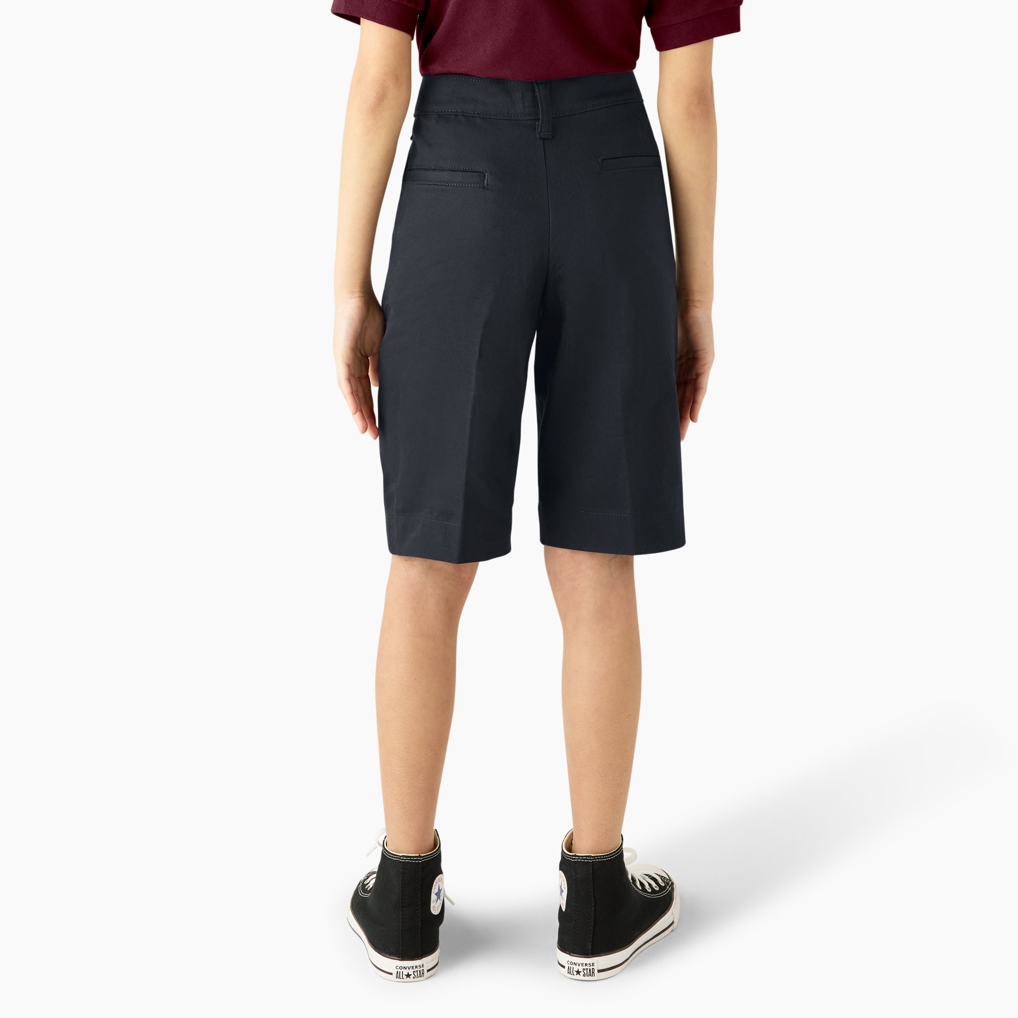 Girls' Classic Fit Bermuda Shorts, 4-20 | Dickies