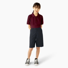 Girls' Classic Fit Bermuda Shorts, 4-20 | Dickies
