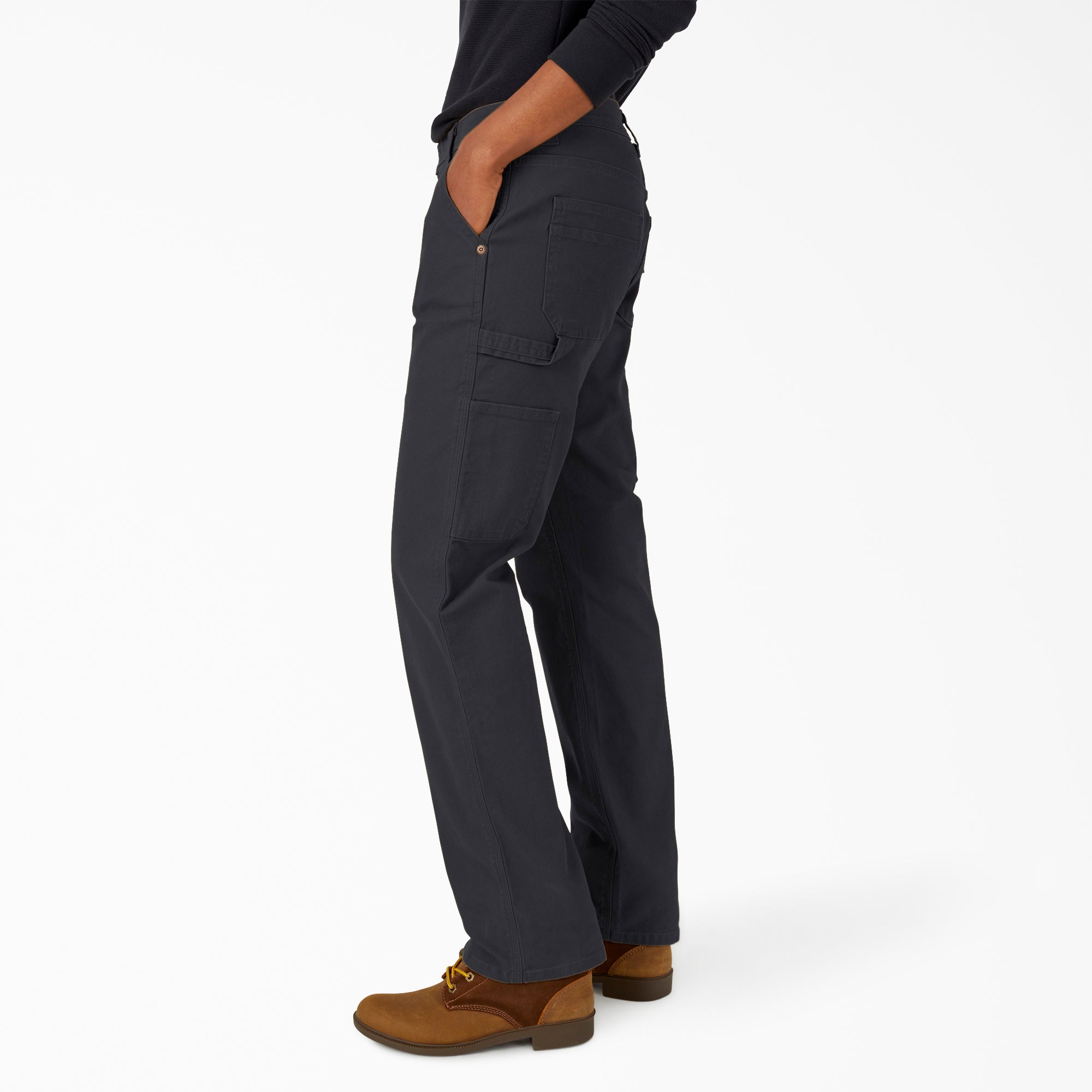 Women's FLEX Relaxed Straight Fit Duck Carpenter Pants | Dickies