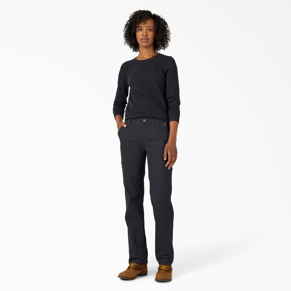 Women's FLEX Relaxed Straight Fit Duck Carpenter Pants | Dickies