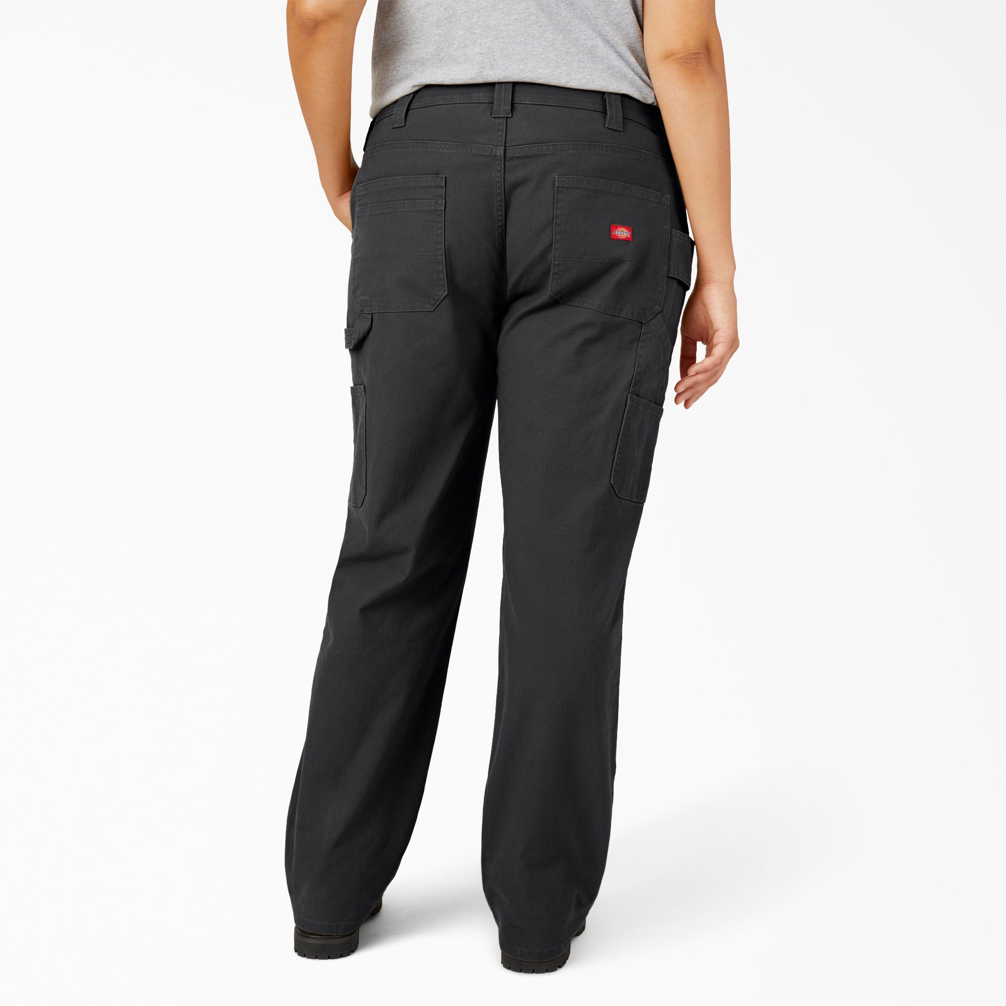Women's Plus FLEX Relaxed Straight Fit Duck Carpenter Pants | Dickies