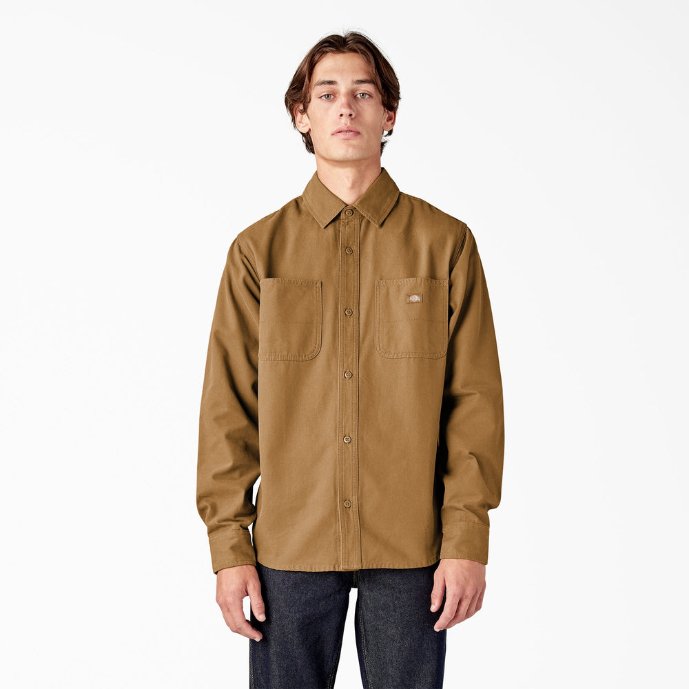 Duck Canvas Long Sleeve Utility Shirt | Dickies