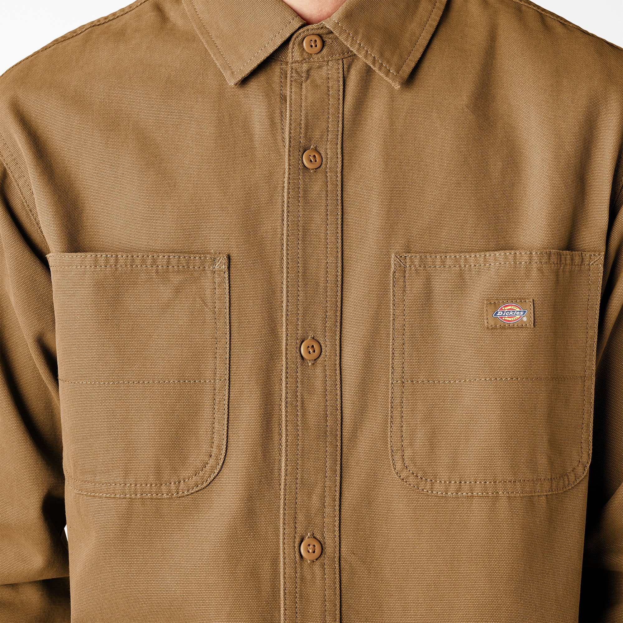 Duck Canvas Long Sleeve Utility Shirt | Dickies