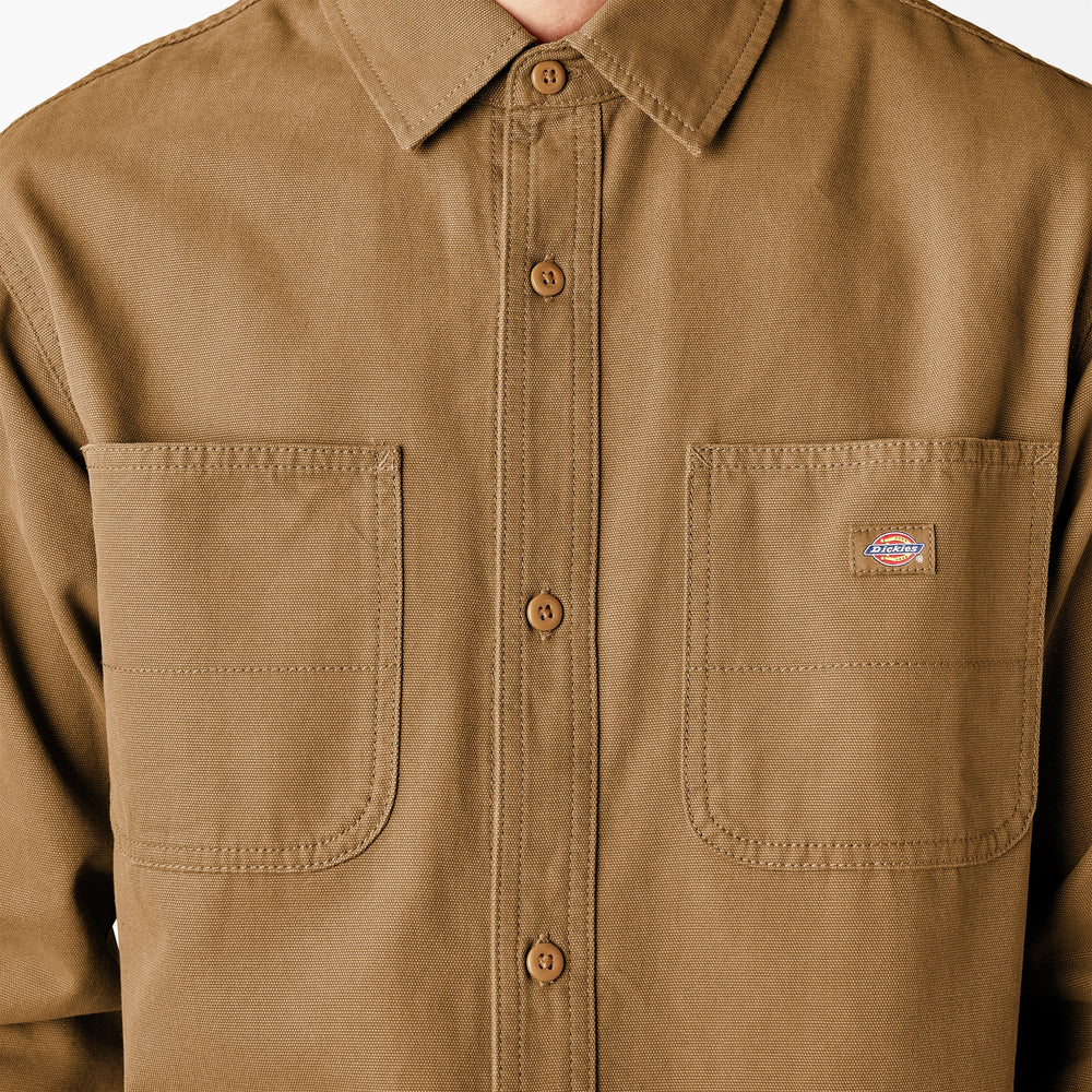 Duck Canvas Long Sleeve Utility Shirt | Dickies
