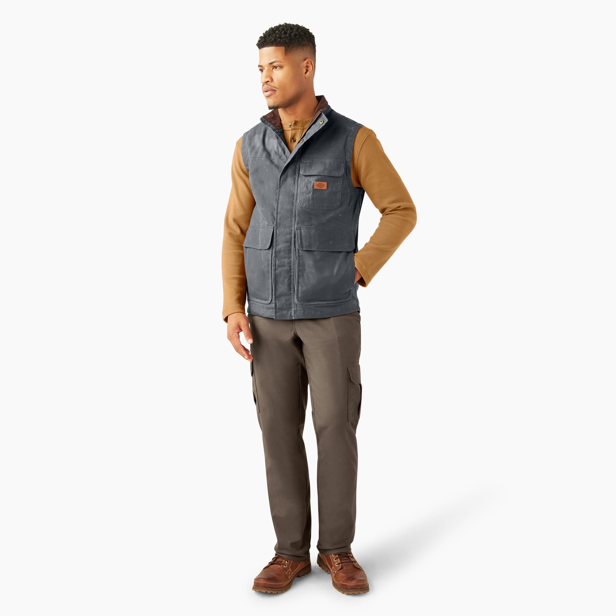 Fully Waxed Canvas Vest | Dickies