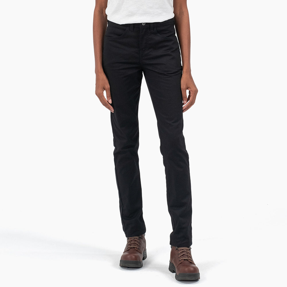 Women's High Rise Skinny Twill Pants | Dickies