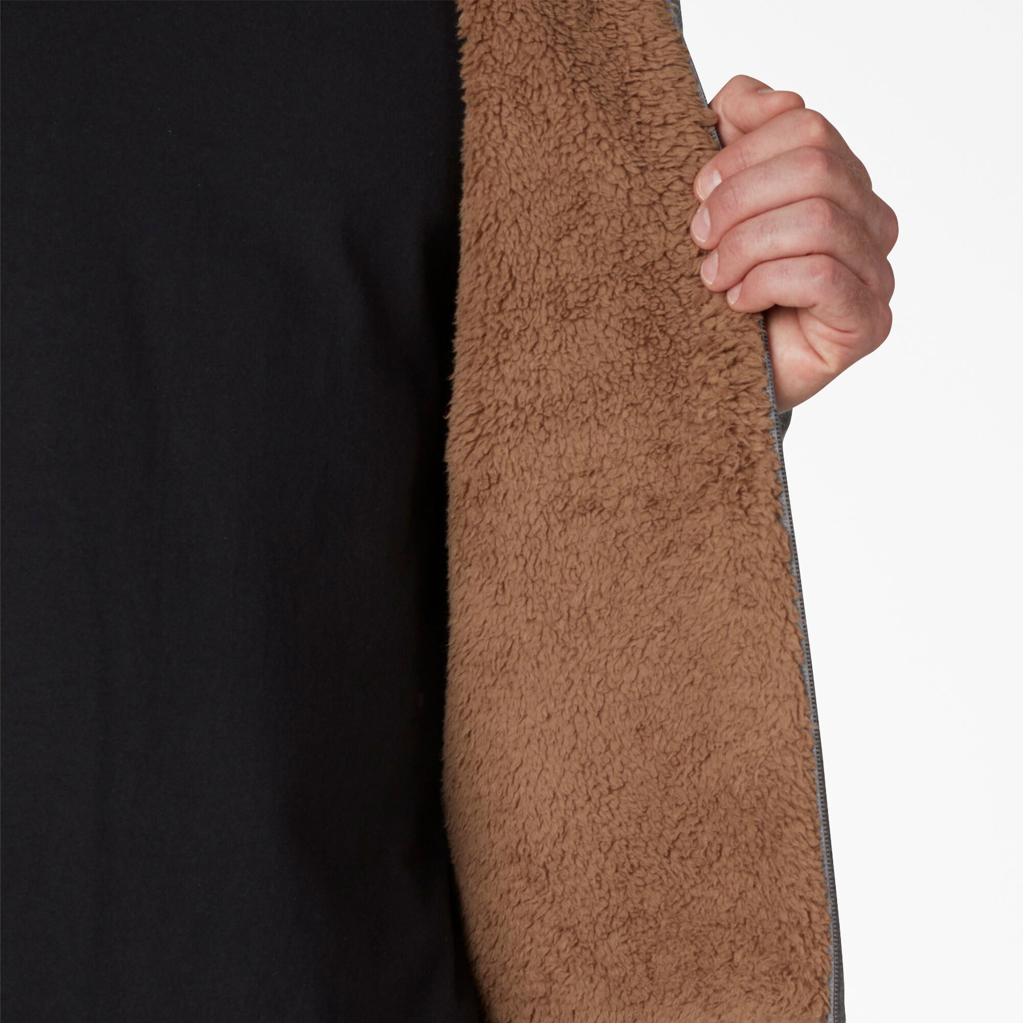 High Pile Fleece Lined Full Zip Hoodie | Dickies