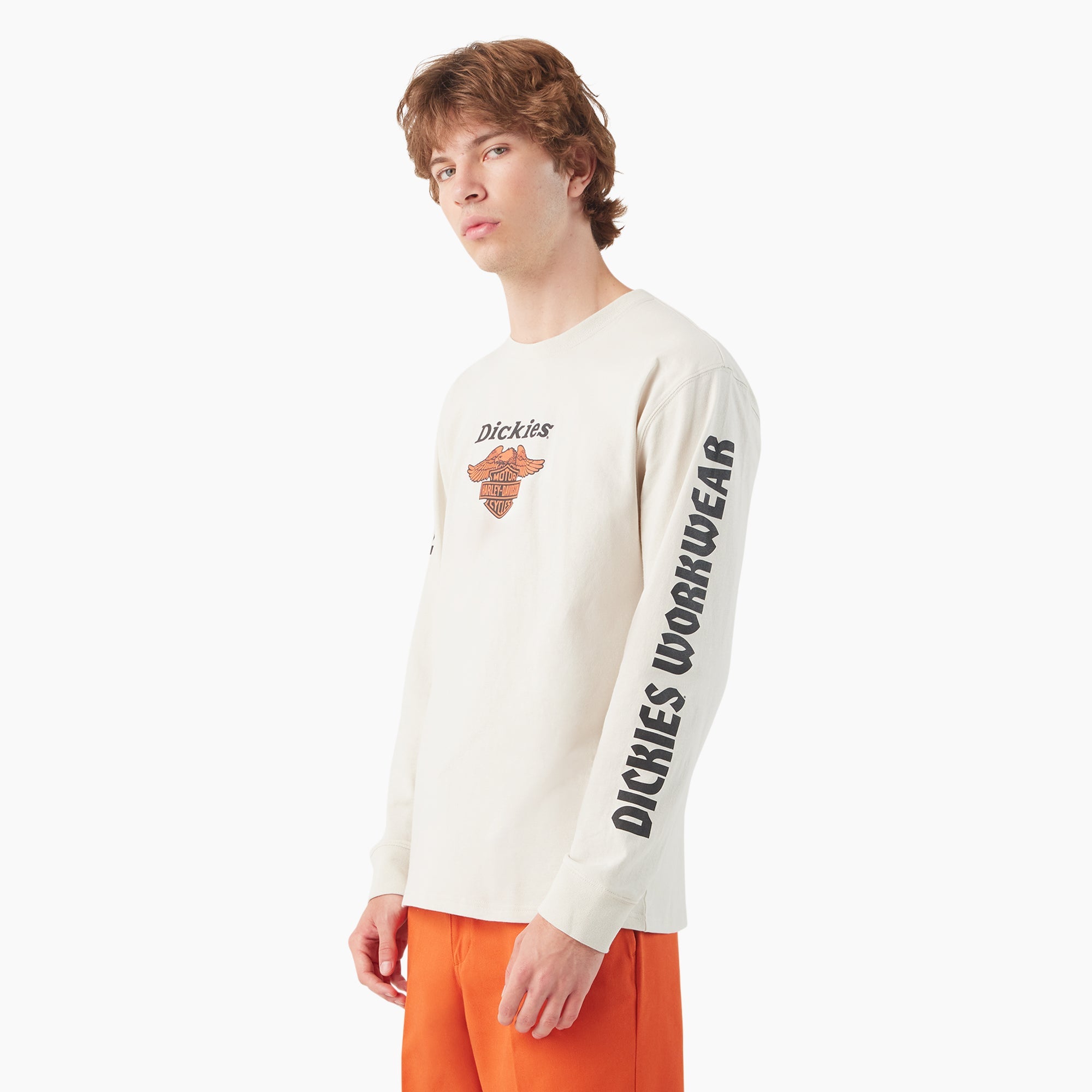 Dickies x Harley-Davidson Heavyweight Long Sleeve Eagle Tee | Dickies