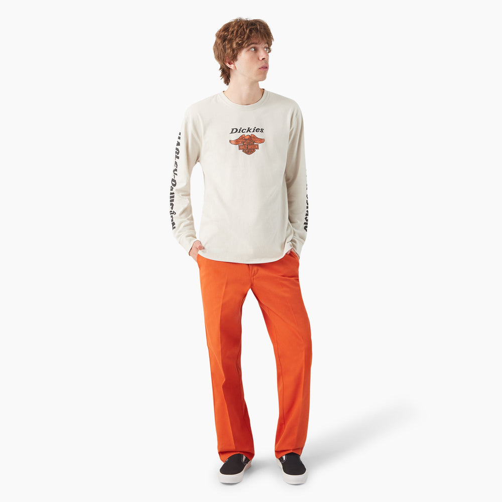 Dickies x Harley-Davidson Heavyweight Long Sleeve Eagle Tee | Dickies
