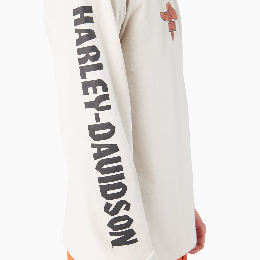 Dickies x Harley-Davidson Heavyweight Long Sleeve Eagle Tee | Dickies