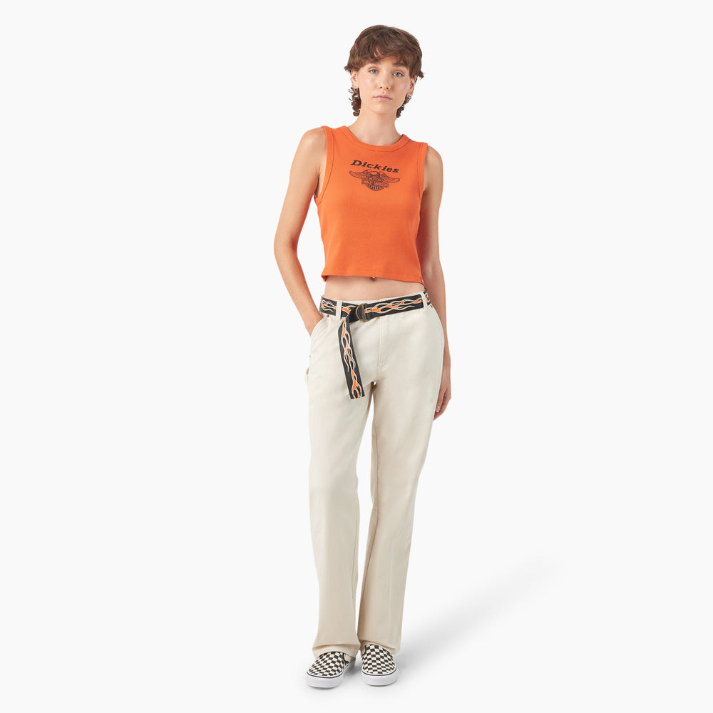 Dickies x Harley-Davidson Women’s Carpenter Pants with Belt | Dickies