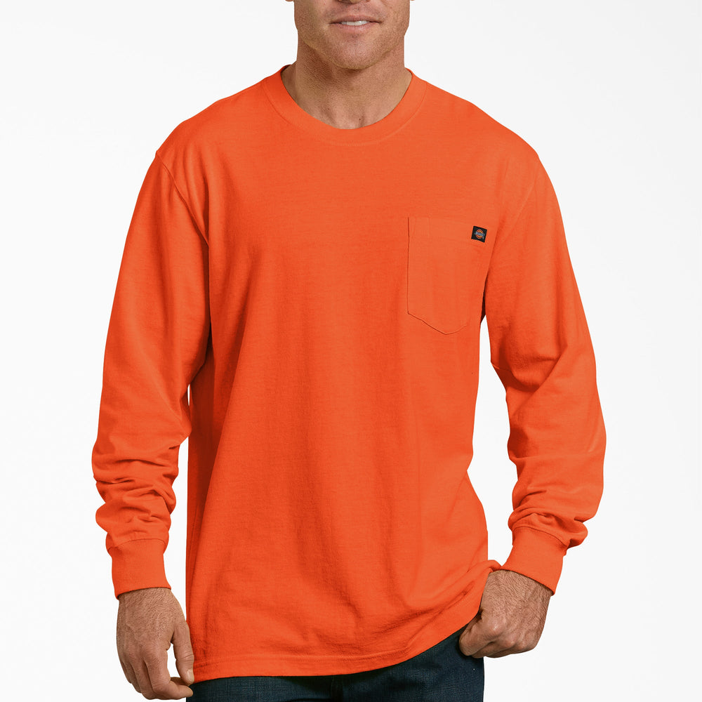Heavyweight Neon Long Sleeve Pocket T-Shirt | Dickies