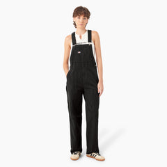 Women’s Pinstripe Service Bib Overalls | Dickies