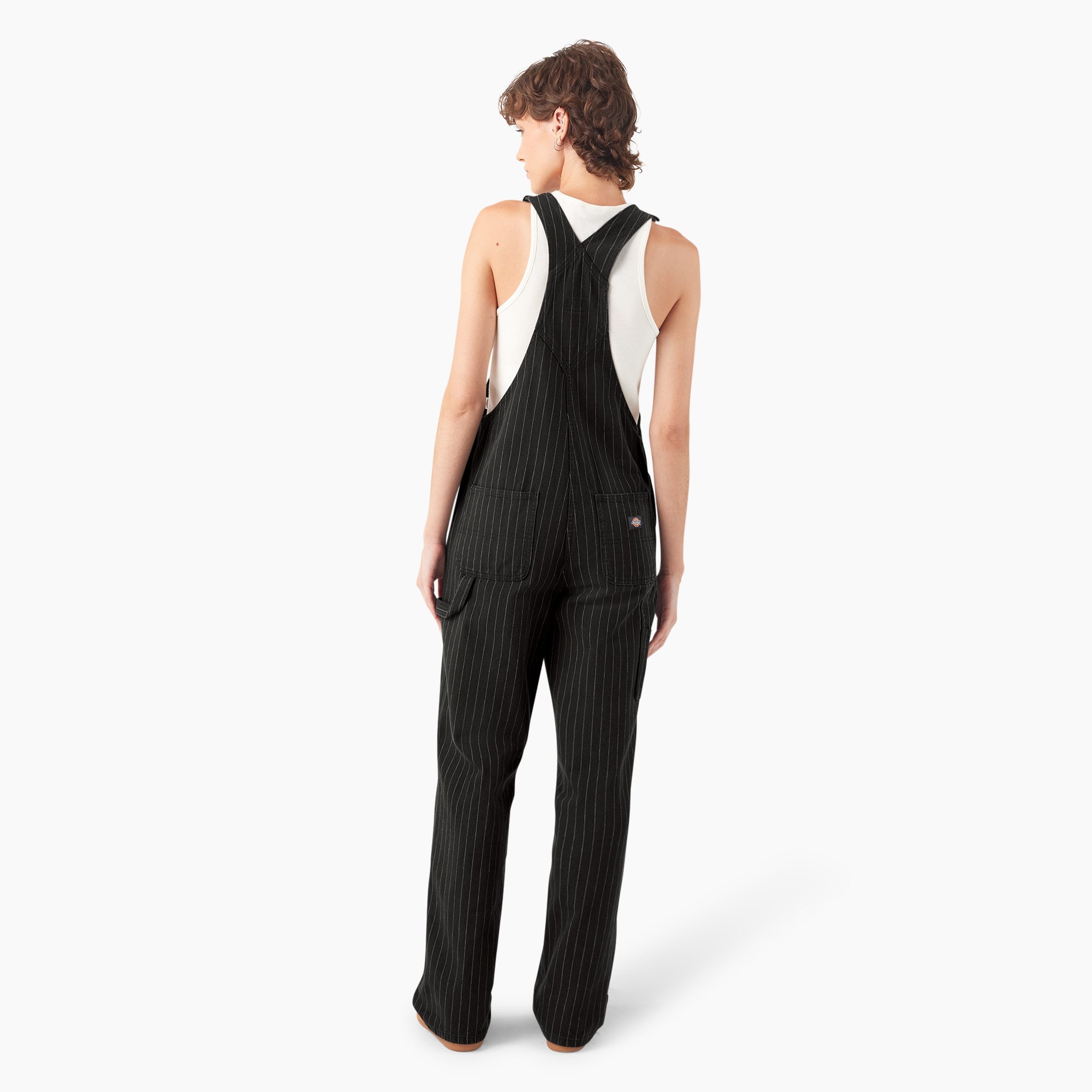 Women’s Pinstripe Service Bib Overalls | Dickies