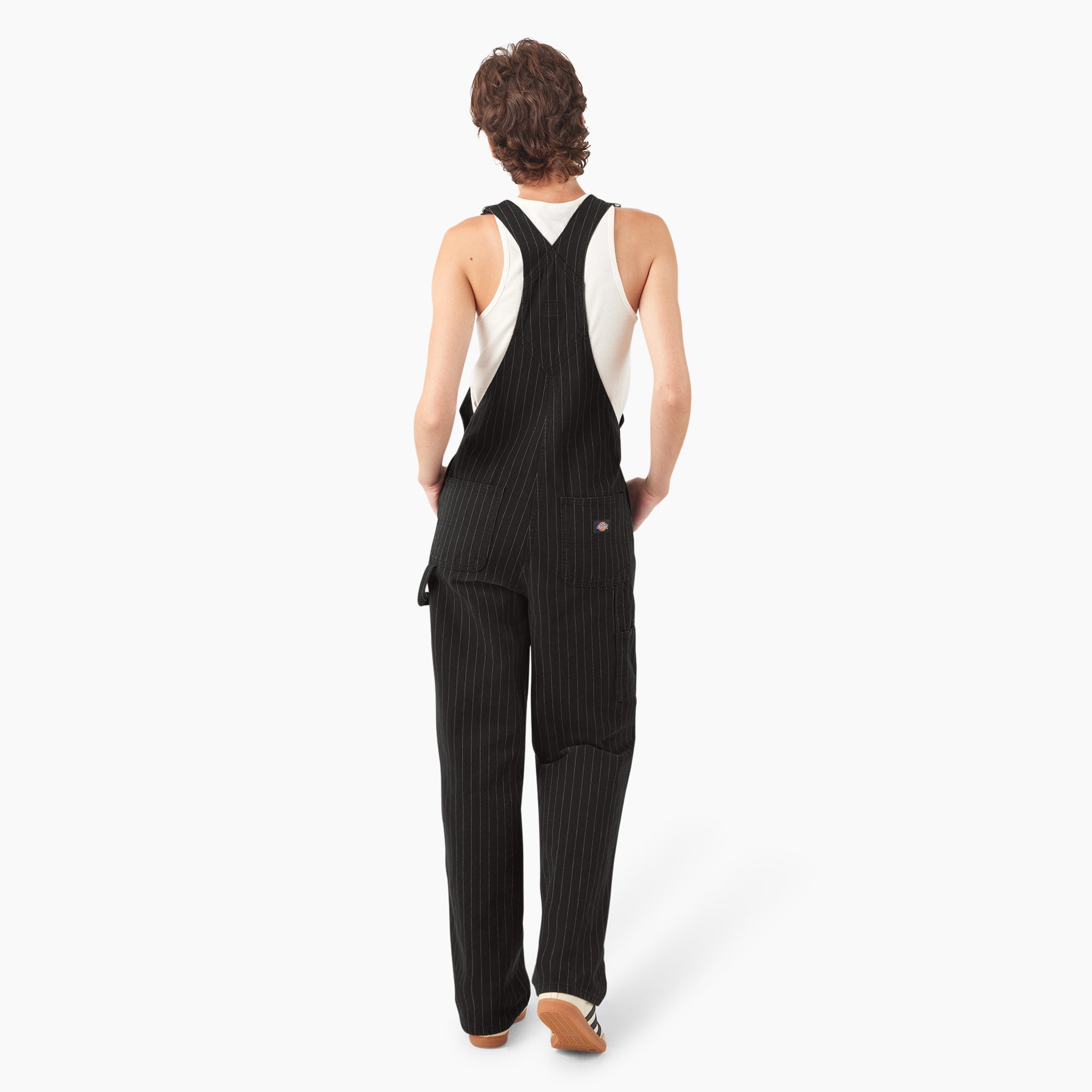 Women’s Pinstripe Service Bib Overalls | Dickies