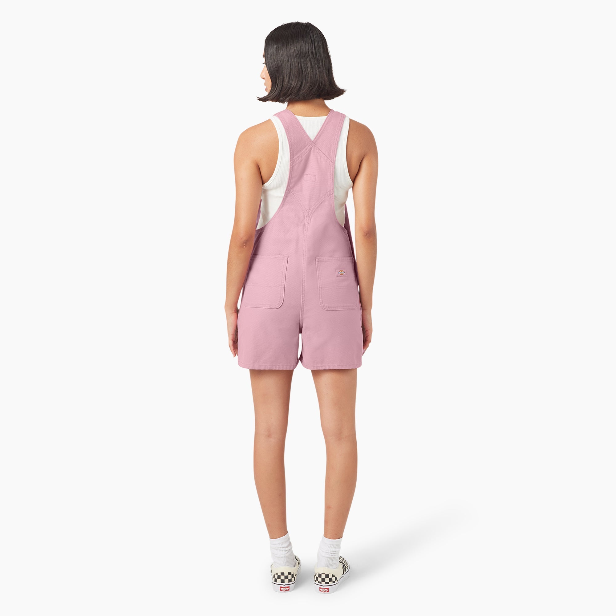 Women's Duck Canvas Bib Shortalls, 4" | Dickies