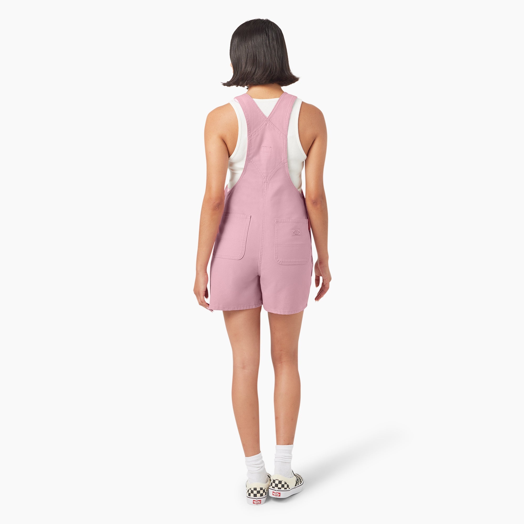Women's Duck Canvas Bib Shortalls, 4" | Dickies