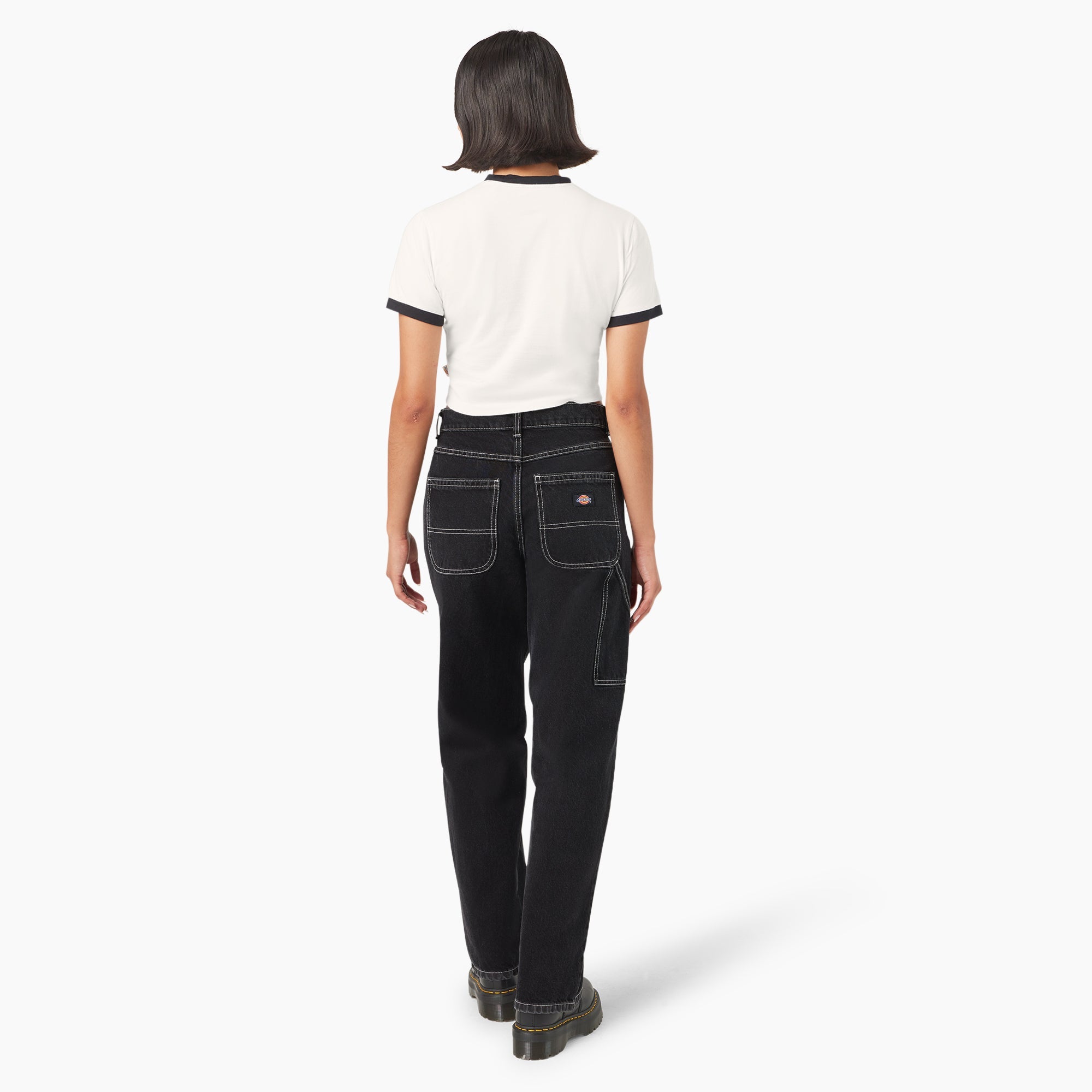 Women’s Lewistown Cropped Ringer T-Shirt | Dickies