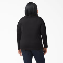Women's Plus Heavyweight Henley | Dickies