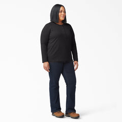 Women's Plus Heavyweight Henley | Dickies