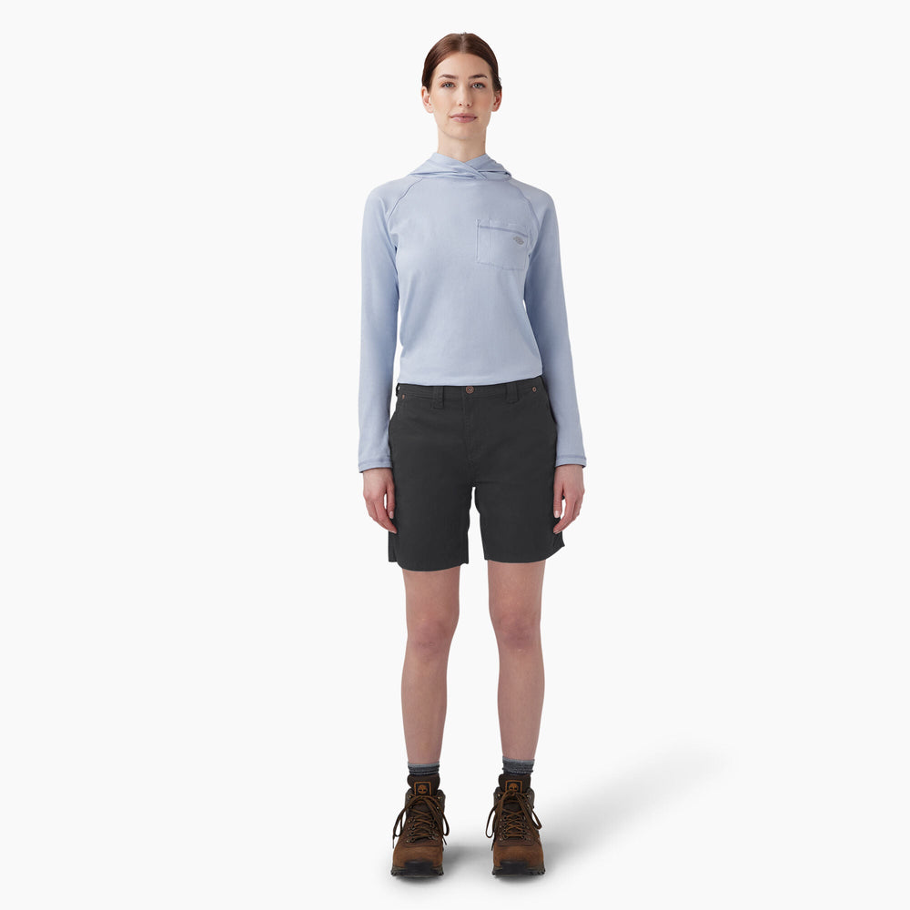 Women’s Duck Carpenter Shorts, 7" | Dickies